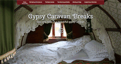 Desktop Screenshot of gypsycaravanbreaks.co.uk